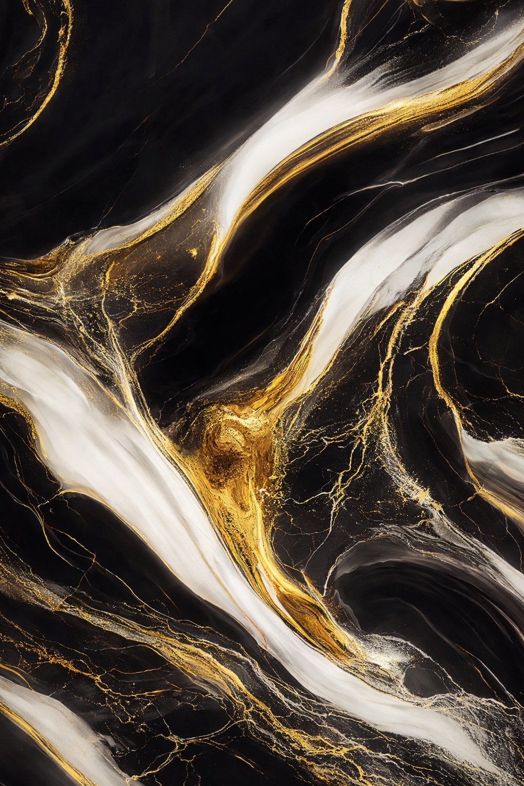 UV Marble Panel-Luxury Liquid Gold