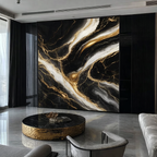 UV Marble Panel-Luxury Liquid Gold
