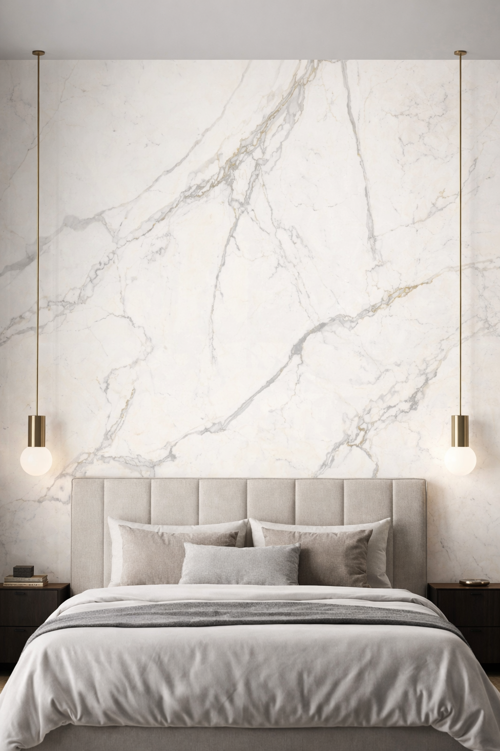 UV Marble Panel-Grey Vein White