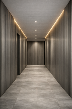 WPC Wall Panel- Taupe Metallic