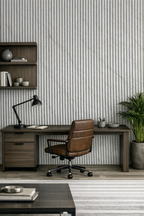 WPC Wall Panel- Calacatta Bianco/Brown Veining